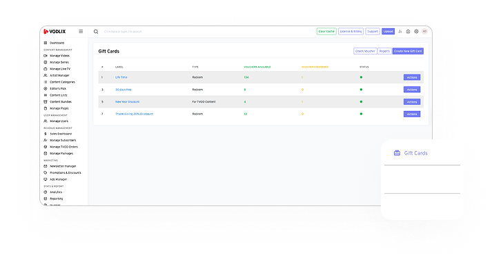 Configure Voucher Usage Terms
